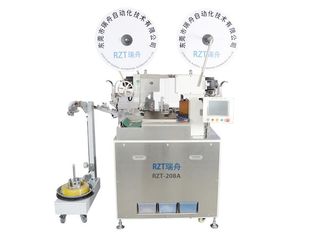 China ODM Automatic Terminal Crimping Machine , Both Ends Industrial Crimping Machine supplier