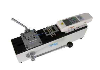 China 500N Force Wire Crimp Pull Tester , Wire Terminal Pull Tester Nickel Battery factory